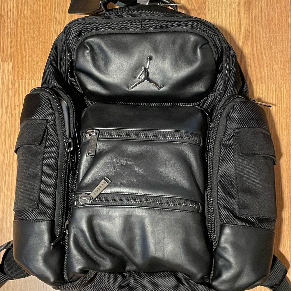 Jordan brand leather backpack BNWT